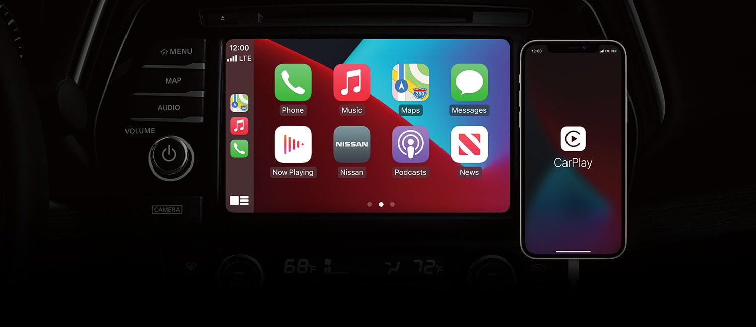 2022 Nissan Maxima touch screen with carplay connected apps | Benton Nissan of Oxford in Oxford AL