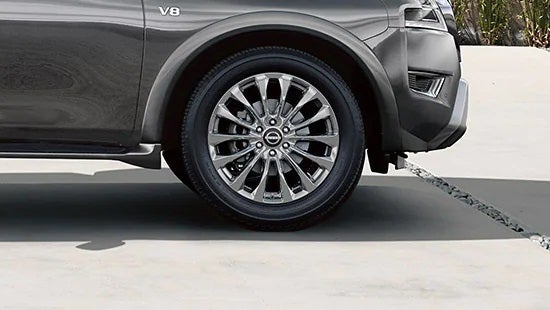 2023 Nissan Armada wheel and tire | Benton Nissan of Oxford in Oxford AL