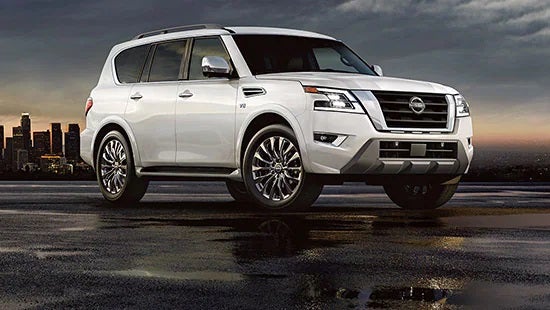 2023 Nissan Armada new 22-inch 14-spoke aluminum-alloy wheels. | Benton Nissan of Oxford in Oxford AL