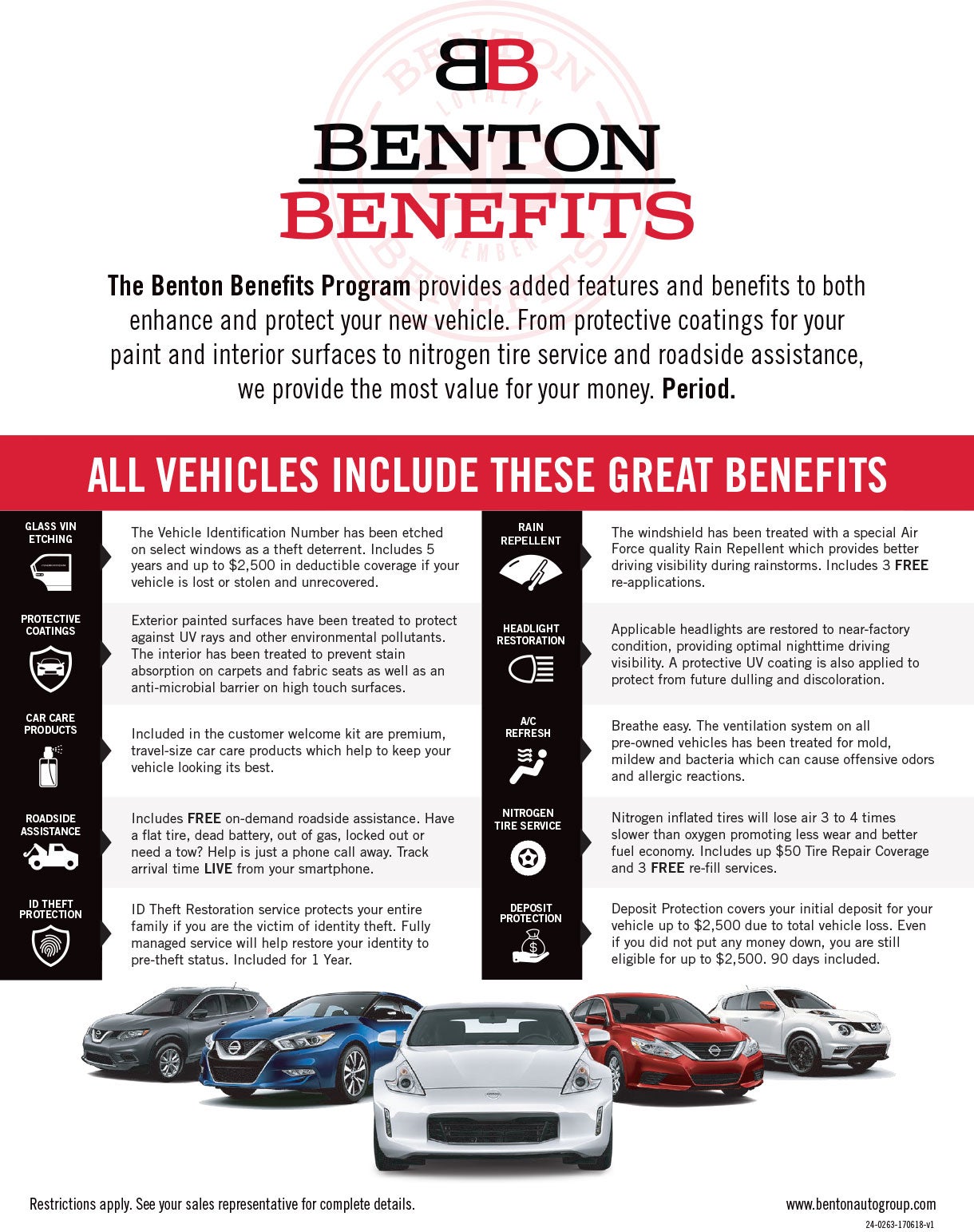 Benton Benefits | Benton Nissan of Oxford in Oxford AL